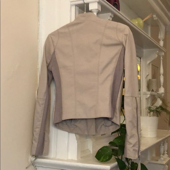 Free People Veg Suede Motorcycle Jacket size 2 - Picture 4 of 5